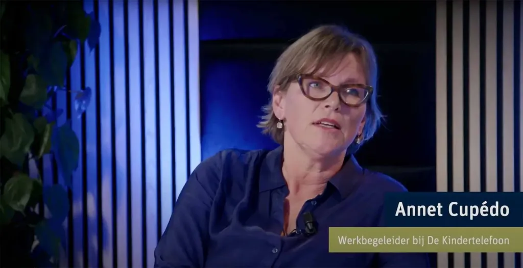 Webinar van het NJi over de Kindertelefoon, geproduceerd door metmotion (beeld 1)
