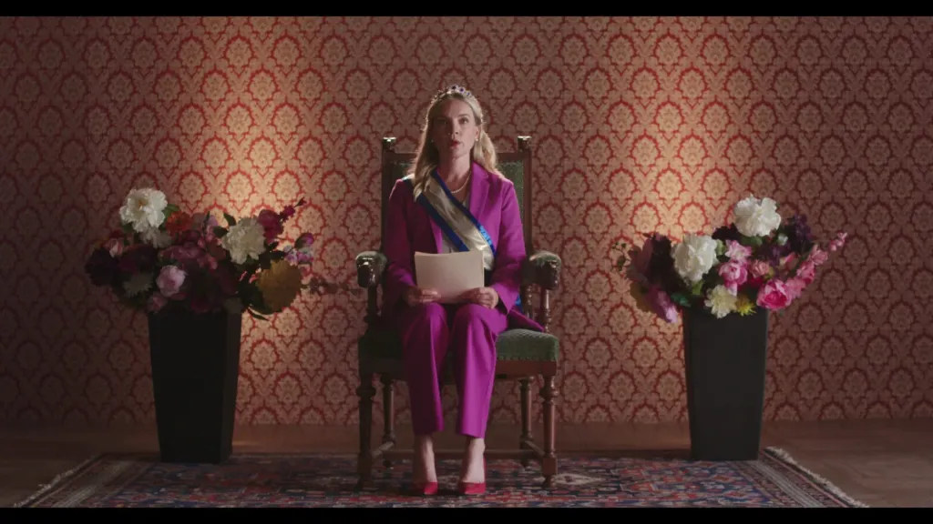 Beeld uit de video over Amalia's troonrede in 2045, gemaakt door metmotion (beeld 3)