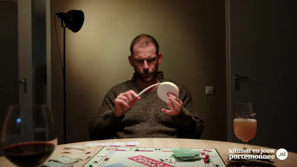 Beeld uit de Klimaatmonopoly-video voor Klimaat en jouw portemonnee, door metmotion (beeld 3)
