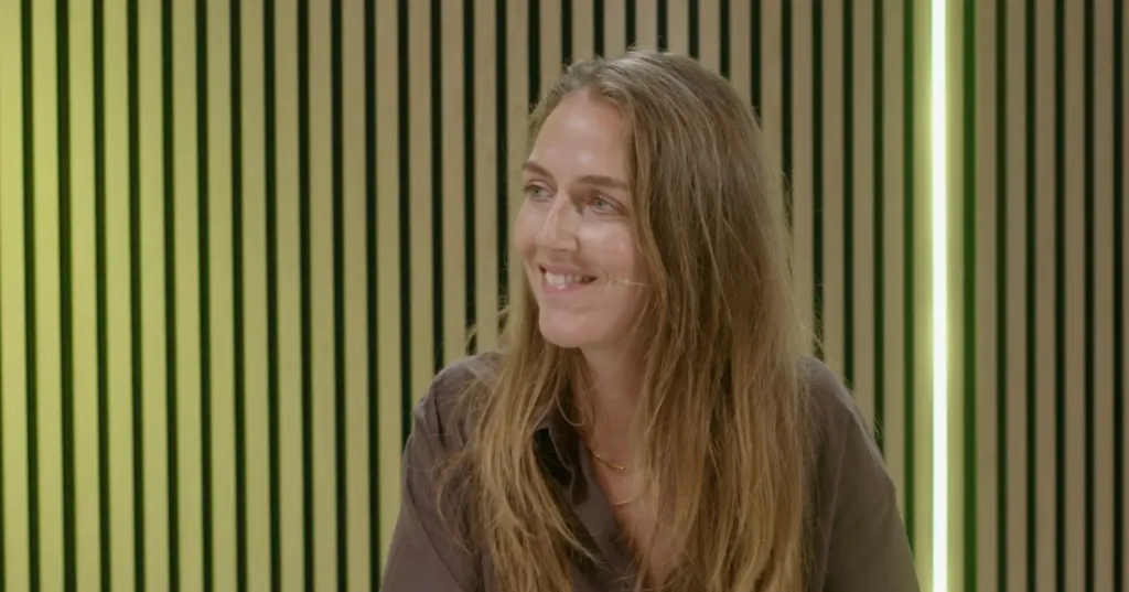 Gast in gesprek tijdens het webinar