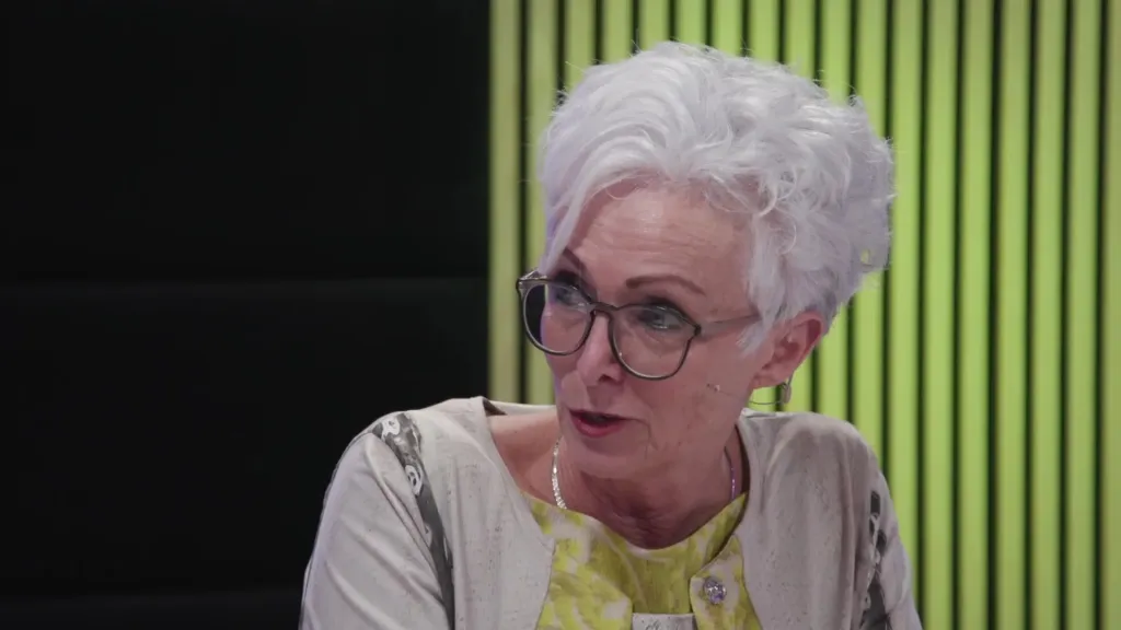 Gast in gesprek tijdens het webinar over inclusief onderwijs