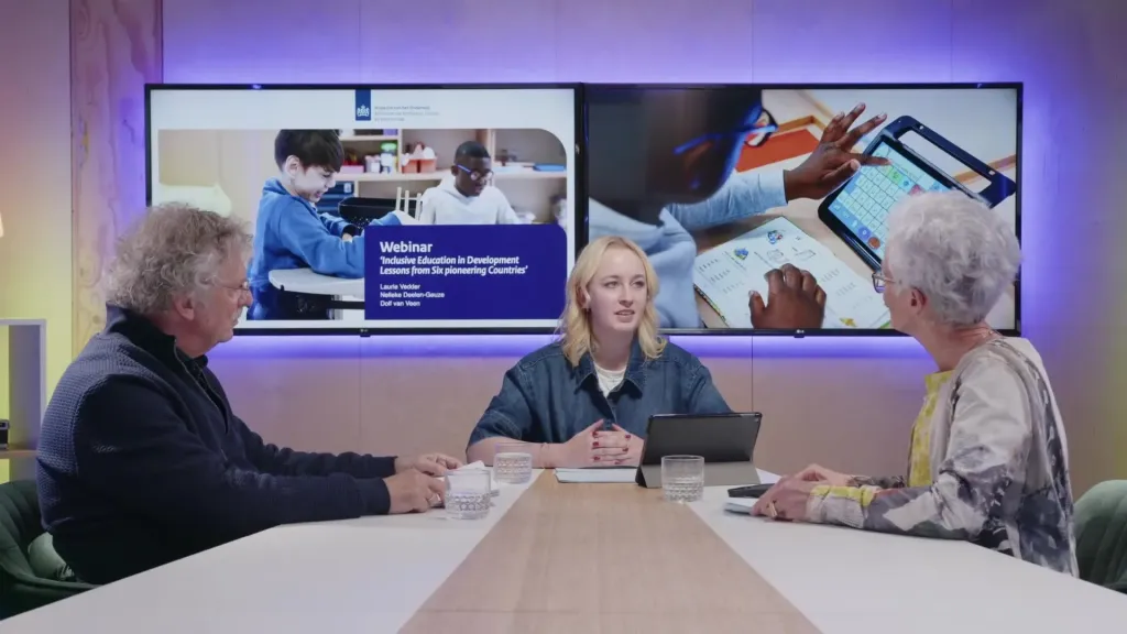 Internationaal webinar over inclusief onderwijs voor de Inspectie van het Onderwijs