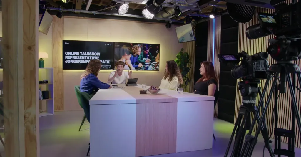 Online talkshow over representatieve jongerenparticipatie voor de NJR